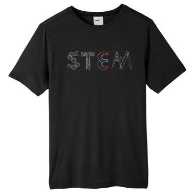 Stem Science Technology Engineering Math Teacher Student Tall Fusion ChromaSoft Performance T-Shirt