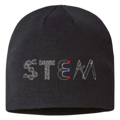 Stem Science Technology Engineering Math Teacher Student Sustainable Beanie