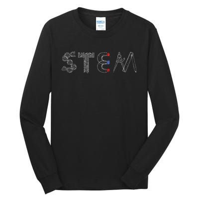 Stem Science Technology Engineering Math Teacher Student Tall Long Sleeve T-Shirt