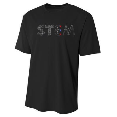 Stem Science Technology Engineering Math Teacher Student Performance Sprint T-Shirt