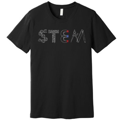 Stem Science Technology Engineering Math Teacher Student Premium T-Shirt