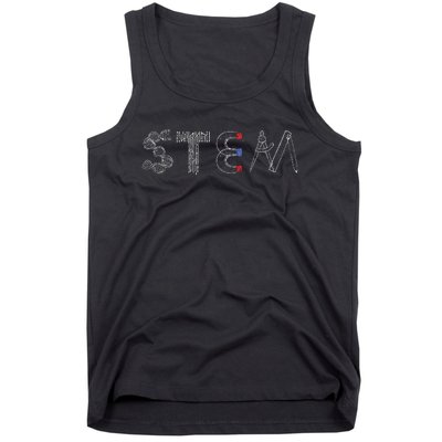 Stem Science Technology Engineering Math Teacher Student Tank Top