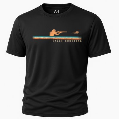 Shotgun Skeet Trap Clay Pigeon Shooting Retro Vintage Skeet Performance Shirt