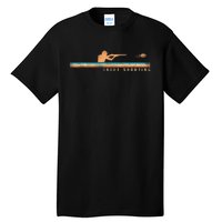 Shotgun Skeet Trap Clay Pigeon Shooting Retro Vintage Skeet Tall T-Shirt