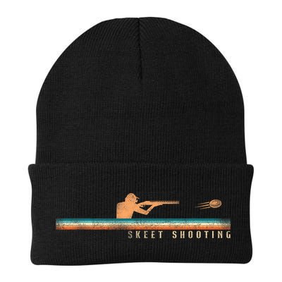 Shotgun Skeet Trap Clay Pigeon Shooting Retro Vintage Skeet Beanie