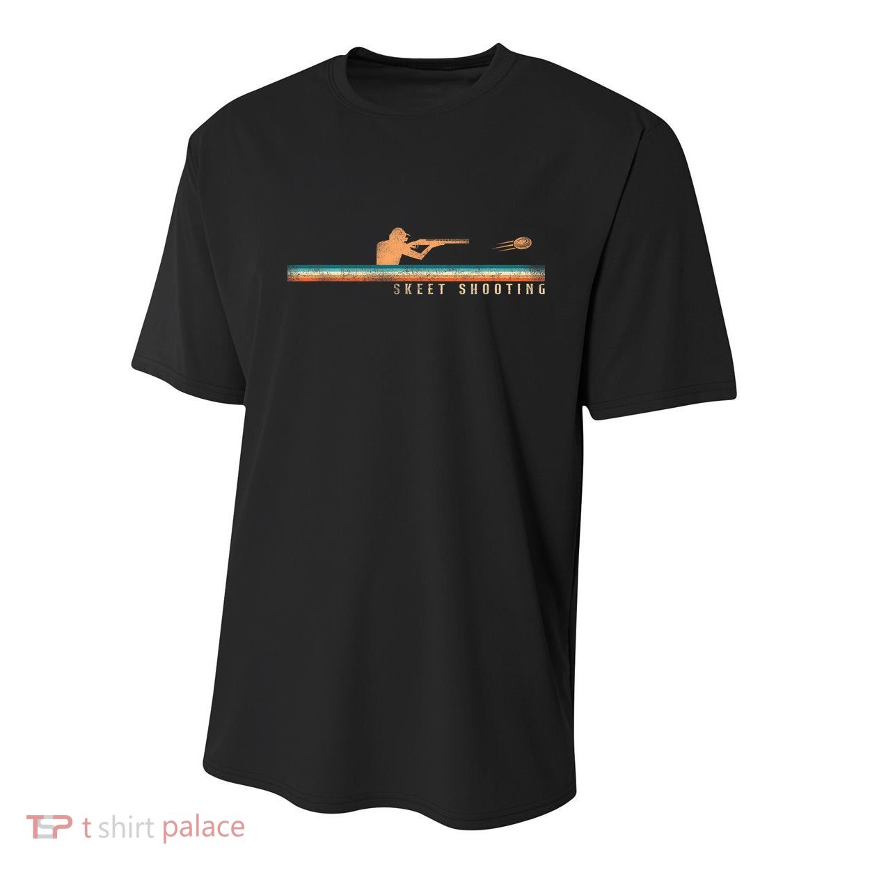 Shotgun Skeet Trap Clay Pigeon Shooting Retro Vintage Skeet Youth Performance Sprint T-Shirt