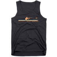 Shotgun Skeet Trap Clay Pigeon Shooting Retro Vintage Skeet Tank Top