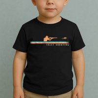 Shotgun Skeet Trap Clay Pigeon Shooting Retro Vintage Skeet Toddler T-Shirt
