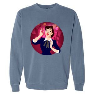 Star Garment-Dyed Sweatshirt