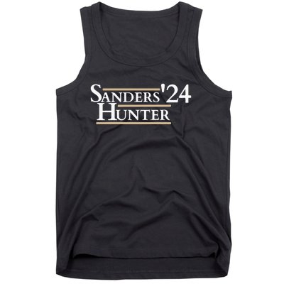 Shedeur Sanders Travis Hunter 2024 Colorado Football Coach Prime Game Tank Top