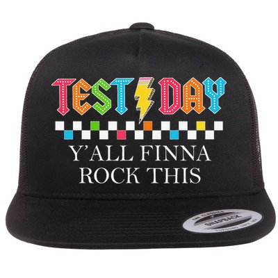 Staar State Testing Day Motivation Yall Finna Rock This Flat Bill Trucker Hat