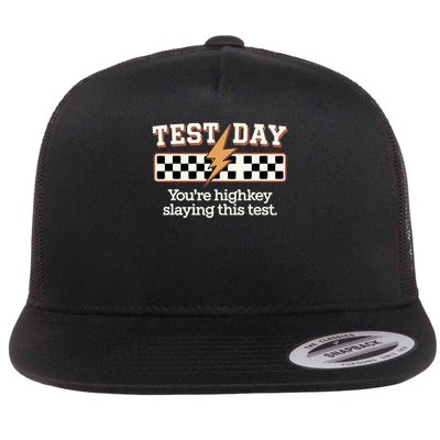Staar State Testing Day You're Highkey Slaying This Test Flat Bill Trucker Hat
