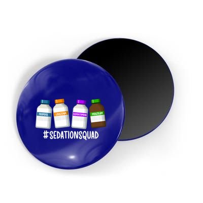 Sedation Squad Trauma Icu Nurse Trauma Intensive Care Unit Gift Magnet