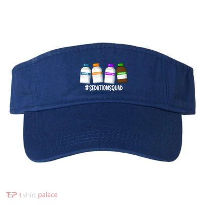 Sedation Squad Trauma Icu Nurse Trauma Intensive Care Unit Gift Visor