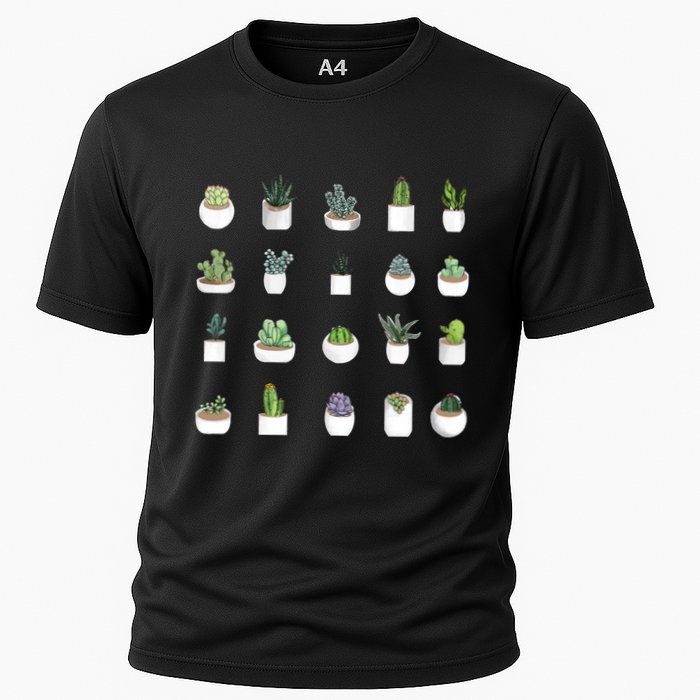 Succulents Cooling Performance Crew T-Shirt