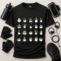 Succulents Cooling Performance Crew T-Shirt