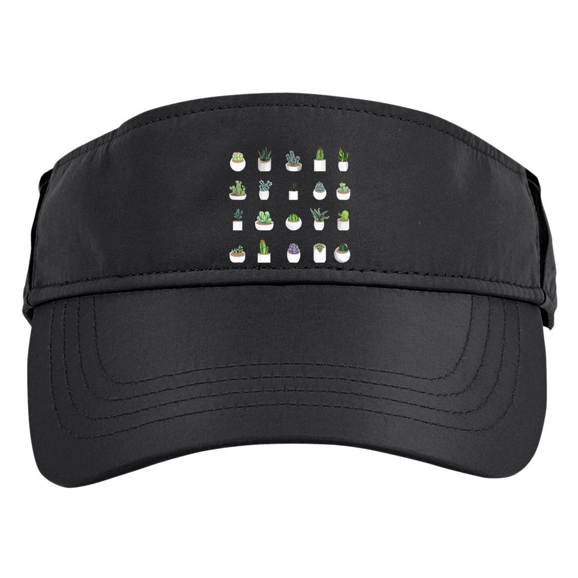 Succulents Adult Drive Performance Visor