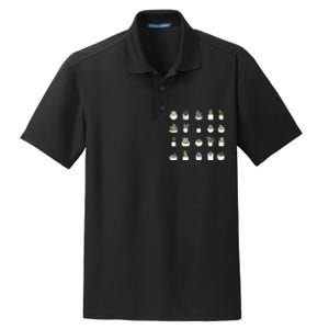 Succulents Dry Zone Grid Polo