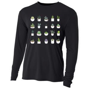 Succulents Cooling Performance Long Sleeve Crew