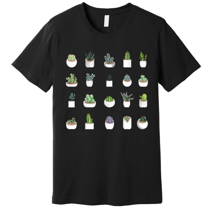 Succulents Premium T-Shirt