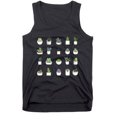Succulents Tank Top