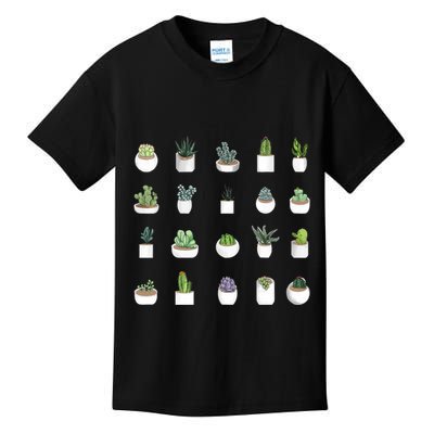 Succulents Kids T-Shirt