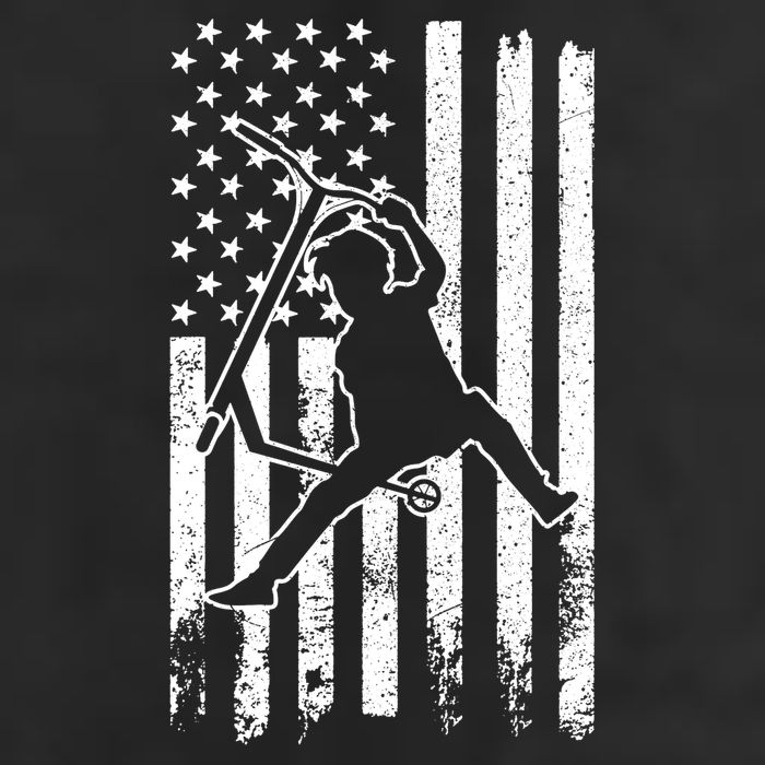 Scooter Stunt Us Flag Retro Scooter Boy Cool Comfort Performance Bucket Hat