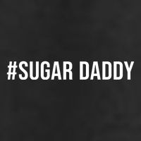 #Sugardaddy 7 Panel Mesh Trucker Snapback Hat