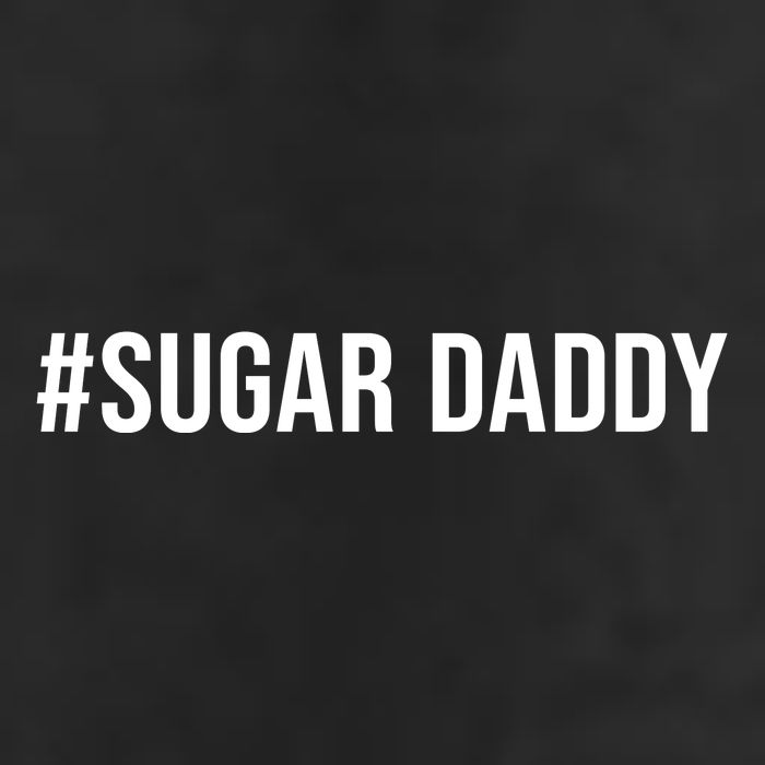 #Sugardaddy 7 Panel Mesh Trucker Snapback Hat