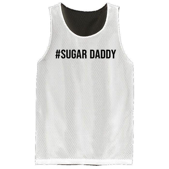 #Sugardaddy Mesh Reversible Basketball Jersey Tank