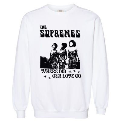 Supremes Garment-Dyed Sweatshirt