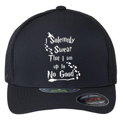 Solemnly Swear Up To No Good Flexfit Unipanel Trucker Cap