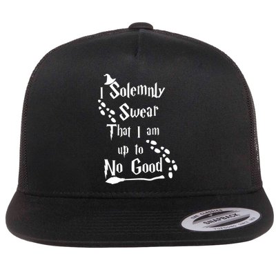 Solemnly Swear Up To No Good Flatbill Hat