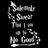 Solemnly Swear Up To No Good 16 in Basic Backpack