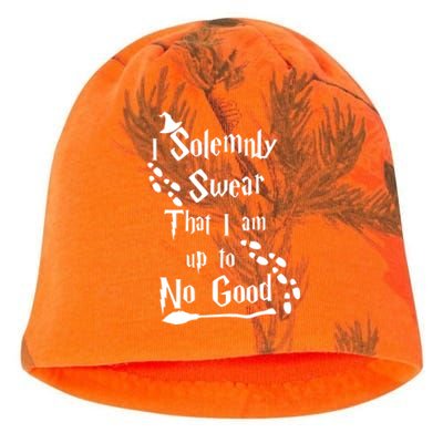 Solemnly Swear Up To No Good Kati - Camo Knit Beanie