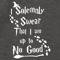 Solemnly Swear Up To No Good Vector Backpack