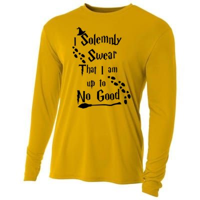 Solemnly Swear Up To No Good Cooling Performance Long Sleeve Crew