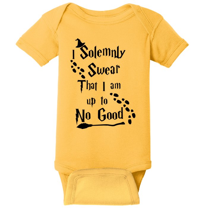 Solemnly Swear Up To No Good Baby Bodysuit