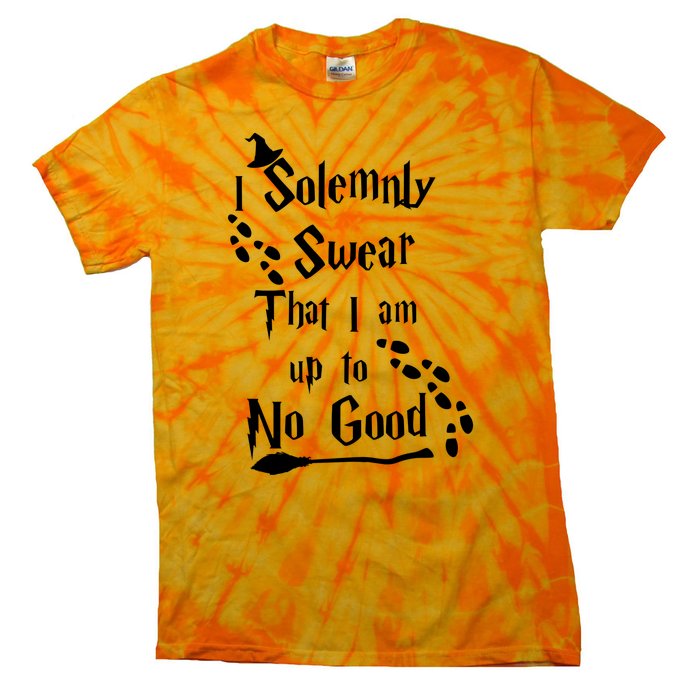 Solemnly Swear Up To No Good Tie-Dye T-Shirt