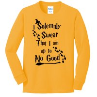 Solemnly Swear Up To No Good Kids Long Sleeve Shirt