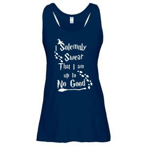 Solemnly Swear Up To No Good Ladies Essential Flowy Tank