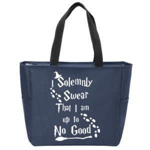 Solemnly Swear Up To No Good Zip Tote Bag