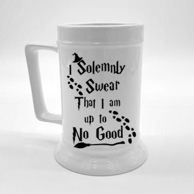 Solemnly Swear Up To No Good Beer Stein