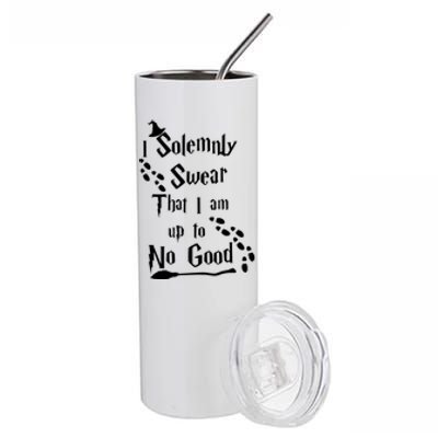 Solemnly Swear Up To No Good Stainless Steel Tumbler