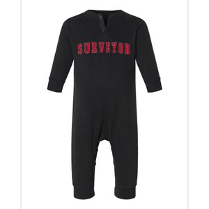 Surveyor Infant Fleece One Piece