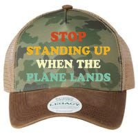 Stop Standing Up When The Plane Lands Legacy Tie Dye Trucker Hat