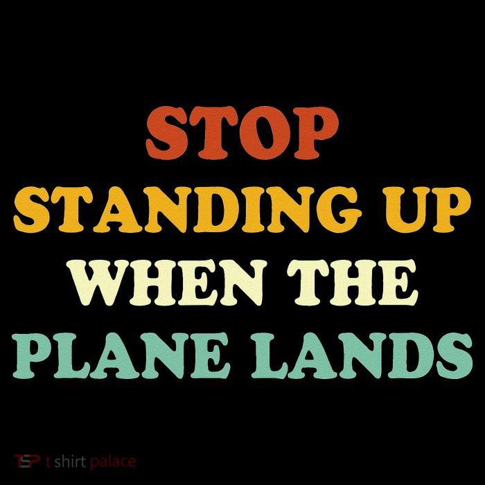 Stop Standing Up When The Plane Lands Bucket Hat