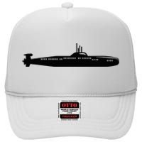 Submarine High Crown Mesh Back Trucker Hat