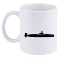 Submarine 11oz C Handle Ceramic Mug