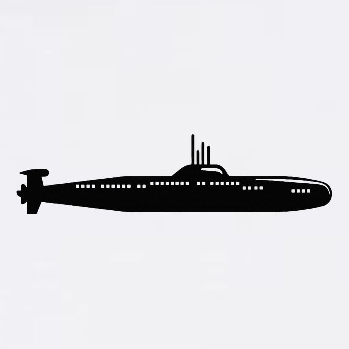 Submarine 11oz C Handle Ceramic Mug